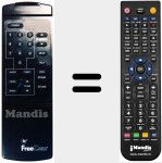 Comando &agrave; dist&acirc;ncia substituto de REMCON276