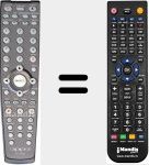 Comando &agrave; dist&acirc;ncia substituto de DV983H