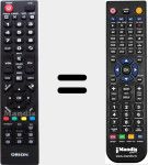 Comando &agrave; dist&acirc;ncia substituto de ORI001