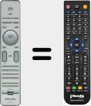 Comando &agrave; dist&acirc;ncia substituto de RC4490 (242254901809)