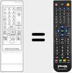 Comando &agrave; dist&acirc;ncia substituto de RC117