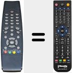 Comando &agrave; dist&acirc;ncia substituto de RC39800R00-08