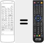 Comando &agrave; dist&acirc;ncia substituto de RC R