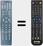 Comando &agrave; dist&acirc;ncia substituto de RC00067