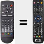 Comando à distância substituto de RC00111P