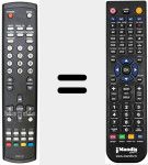 Comando &agrave; dist&acirc;ncia substituto de RC00115P