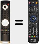 Comando &agrave; dist&acirc;ncia substituto de RC1063