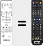 Comando &agrave; dist&acirc;ncia substituto de RC1250