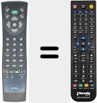 Comando &agrave; dist&acirc;ncia substituto de RC200