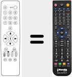 Comando &agrave; dist&acirc;ncia substituto de RC211