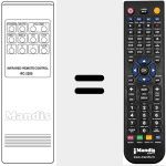 Comando &agrave; dist&acirc;ncia substituto de RC2200