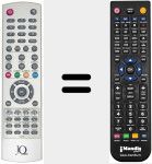 Comando &agrave; dist&acirc;ncia substituto de RC25E