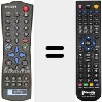 Comando &agrave; dist&acirc;ncia substituto de RC2884 00