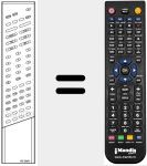 Comando &agrave; dist&acirc;ncia substituto de RC3002