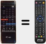 Comando &agrave; dist&acirc;ncia substituto de RC40S