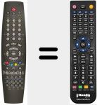 Comando &agrave; dist&acirc;ncia substituto de RC5011