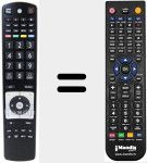 Comando &agrave; dist&acirc;ncia substituto de RC 5110 (30066350)