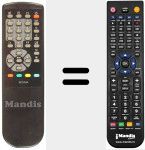 Comando &agrave; dist&acirc;ncia substituto de RC514A