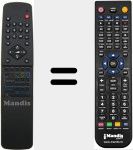 Comando &agrave; dist&acirc;ncia substituto de RC647340