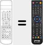 Comando &agrave; dist&acirc;ncia substituto de RC8077VE