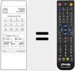 Comando &agrave; dist&acirc;ncia substituto de RC85