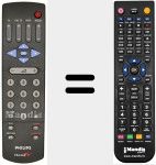 Comando à distância substituto de RC8611 01