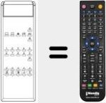 Comando &agrave; dist&acirc;ncia substituto de REMCON432