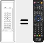 Comando &agrave; dist&acirc;ncia substituto de REMCON1242
