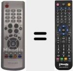 Comando &agrave; dist&acirc;ncia substituto de TM 75 (AA59-00312K)