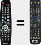 Comando &agrave; dist&acirc;ncia substituto de TM96B (BN5900686A)