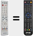 Comando &agrave; dist&acirc;ncia substituto de BN5900618A