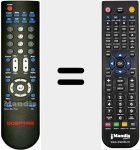 Comando &agrave; dist&acirc;ncia substituto de E420BVF120