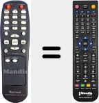 Comando &agrave; dist&acirc;ncia substituto de RC119-1