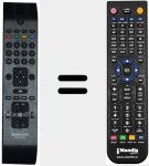 Comando à distância substituto de LCDTV32111 (20543815)