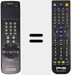 Comando &agrave; dist&acirc;ncia substituto de RMT-V 259 E (141801061)