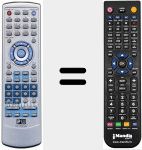 Comando &agrave; dist&acirc;ncia substituto de REMCON768