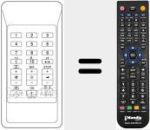 Comando &agrave; dist&acirc;ncia substituto de TC556