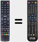 Comando &agrave; dist&acirc;ncia substituto de REMCON663