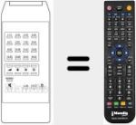 Comando à distância substituto de REMCON717