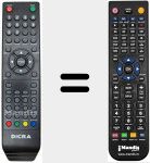 Comando &agrave; dist&acirc;ncia substituto de REMCON1257