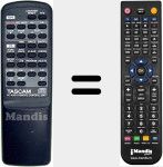 Comando &agrave; dist&acirc;ncia substituto de RC-A500