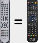 Comando &agrave; dist&acirc;ncia substituto de RC6182