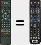 Comando &agrave; dist&acirc;ncia substituto de XMURMC0036