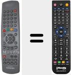 Comando &agrave; dist&acirc;ncia substituto de TWD50127 (TW50127)