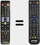 Comando &agrave; dist&acirc;ncia substituto de REMCON935