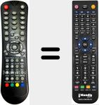 Comando &agrave; dist&acirc;ncia substituto de XMURMC0003