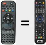 Comando &agrave; dist&acirc;ncia substituto de REMCON172