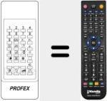 Comando &agrave; dist&acirc;ncia substituto de REMCON1137