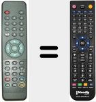 Comando &agrave; dist&acirc;ncia substituto de REMCON013