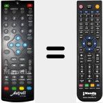 Comando &agrave; dist&acirc;ncia substituto de 011122